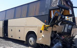 تصادف مرگبار اتوبوس مسافربری با تریلی در جاده کرمانشاه + وضعیت مصدومان